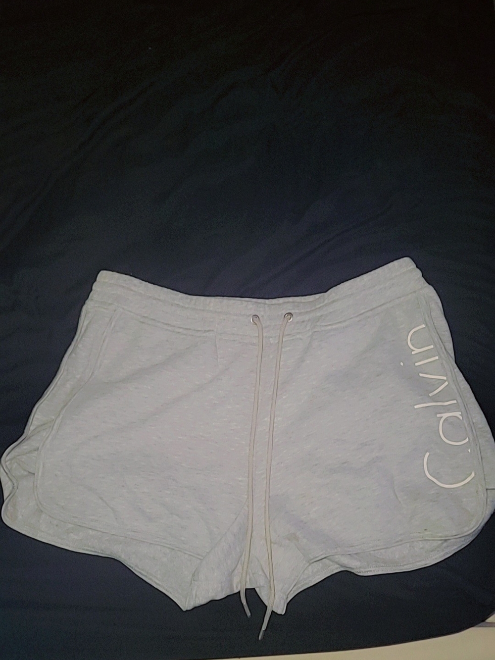 Calvin Klein Light Gray Athletic Lounge Shorts